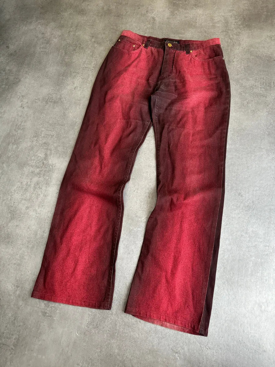 AW2003 Roberto Cavalli Red Devil Harmony Pants VNoXdiH 10