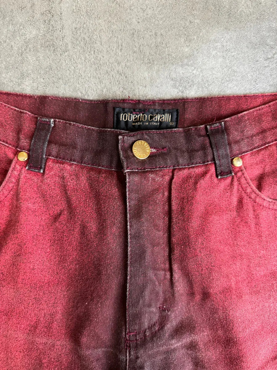 AW2003 Roberto Cavalli Red Devil Harmony Pants VNoXdiH 9