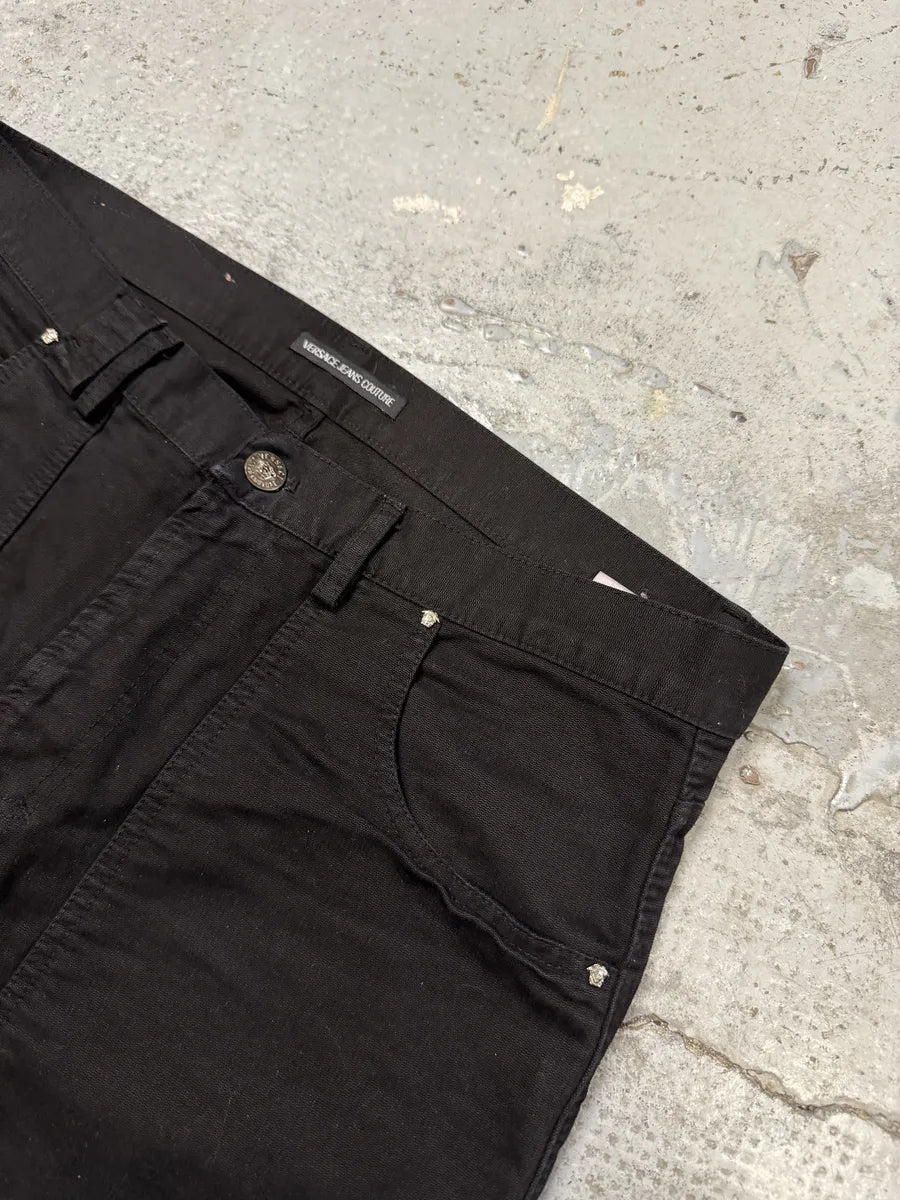 AW2003 Versace Black Utility Cargo Pants swqxoNN 7