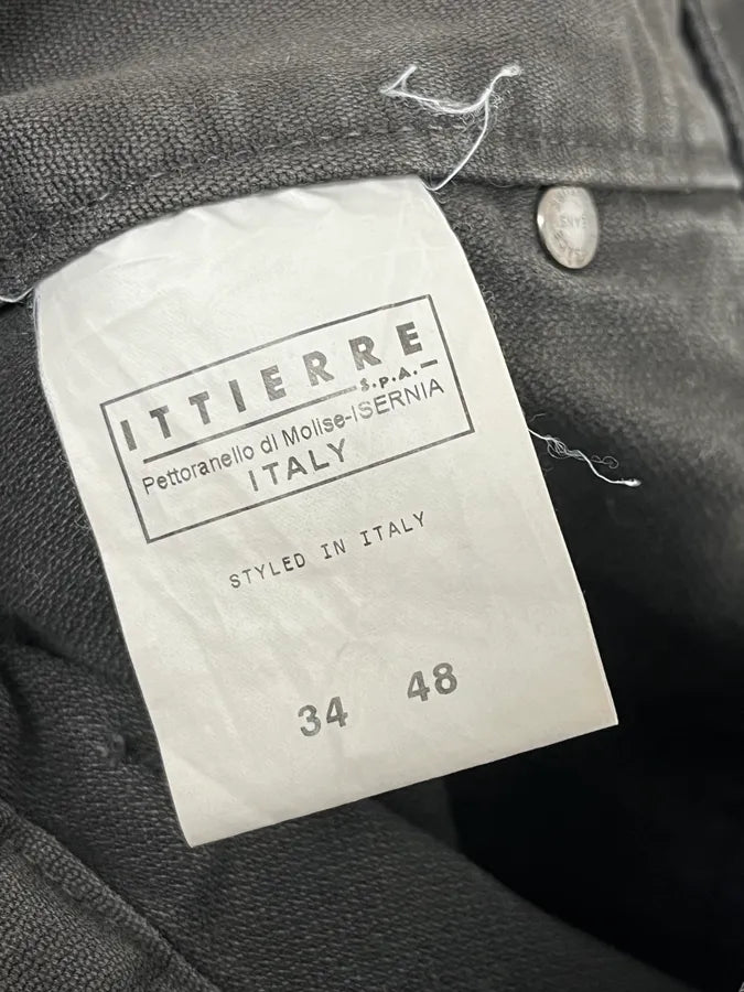 AW2003 Versace Dark Grey Military Cargo Pants YNLwUAL 11