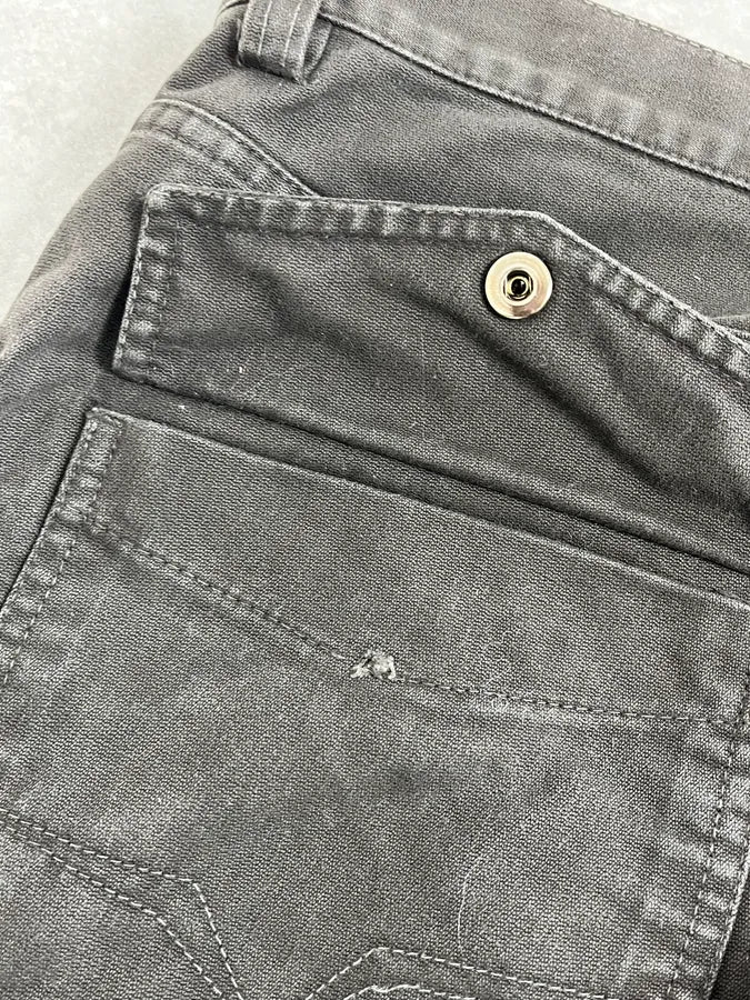 AW2003 Versace Dark Grey Military Cargo Pants YNLwUAL 13