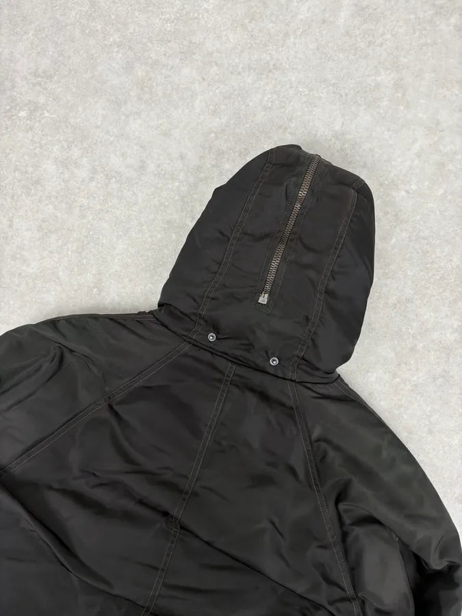 AW2003 Versace Olive Green Aviator Bomber Jacket GSjBtVn 6