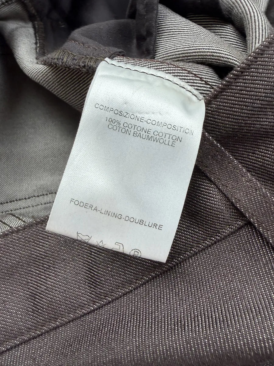 AW2003 Yves Saint Laurent Brown Flared Classy Jeans KuMANqJ 8