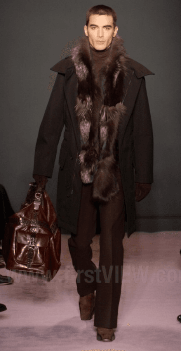 AW2003 Yves Saint Laurent Rive Gauche Black Cargo Trench Coat pgYAVfz 1