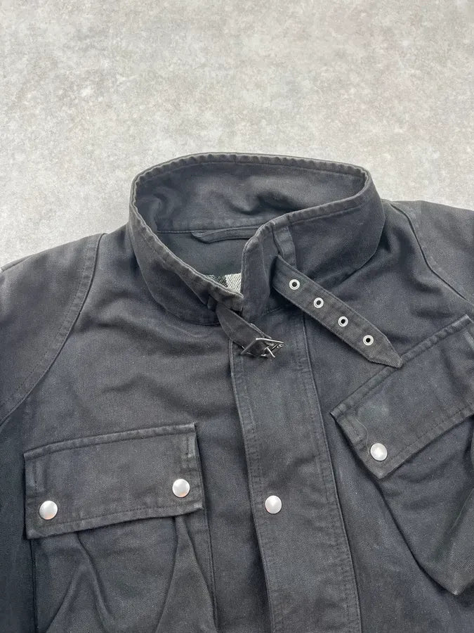 AW2004 Balenciaga Black Multi-Pocket Jacket by Nicolas Ghesquière gwylPbI 4