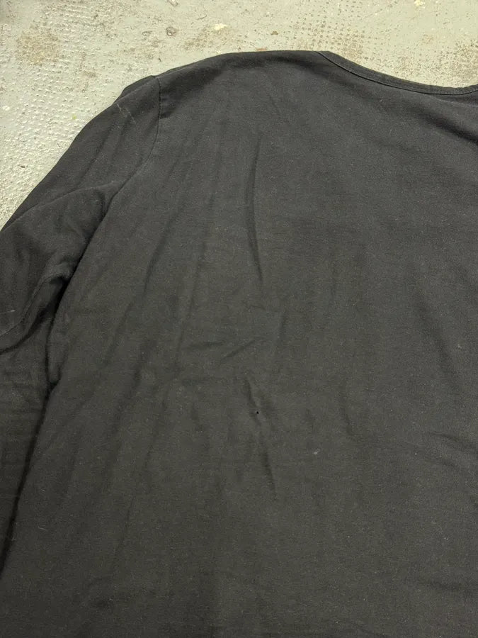 AW2004 Cavalli Black Henley Longsleeves NBLliiU 6