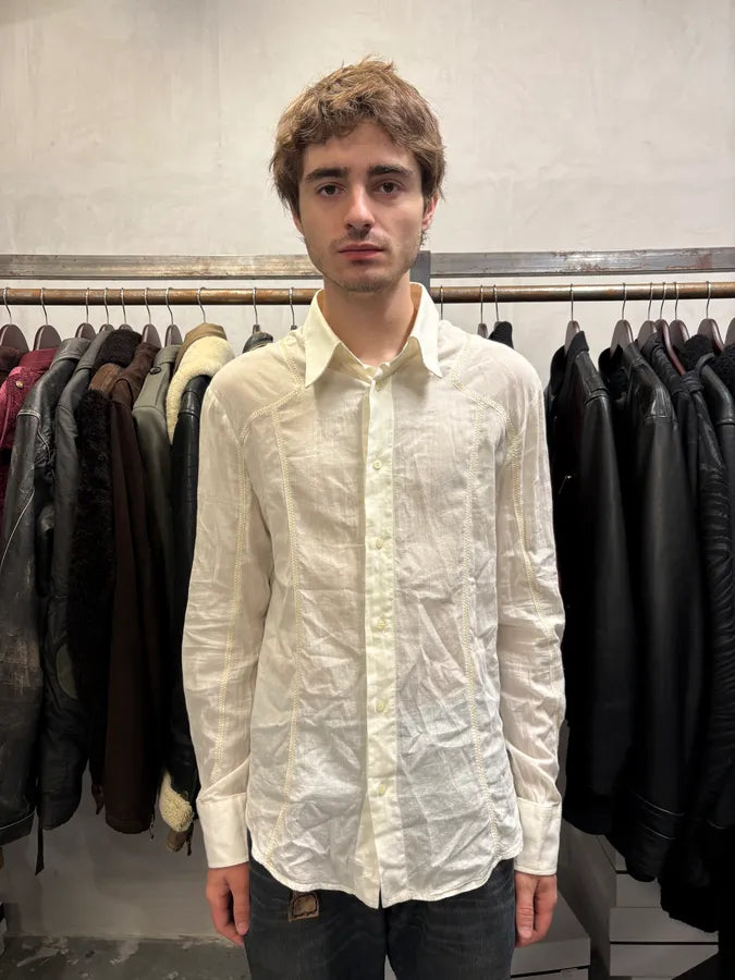 AW2004 Cavalli Cozy White Shirt gDLZzOs 1