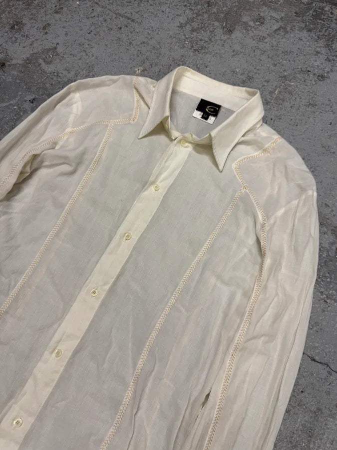 AW2004 Cavalli Cozy White Shirt gDLZzOs 3