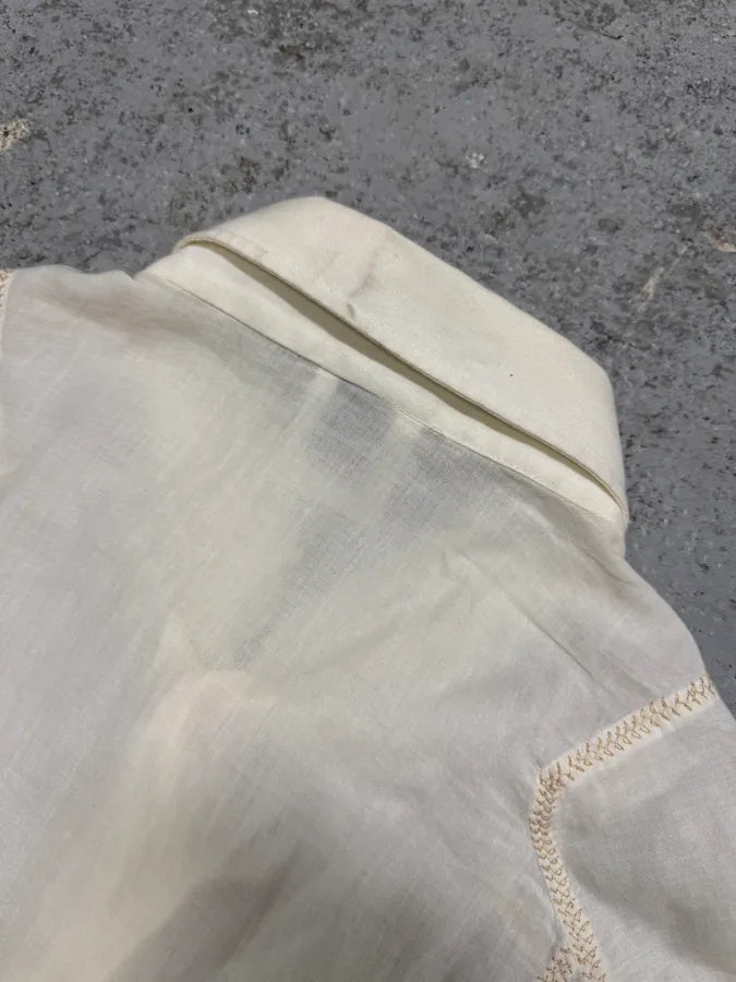 AW2004 Cavalli Cozy White Shirt gDLZzOs 6