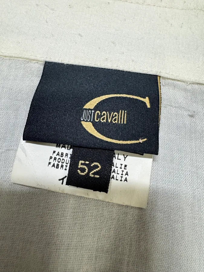 AW2004 Cavalli Cozy White Shirt gDLZzOs 9