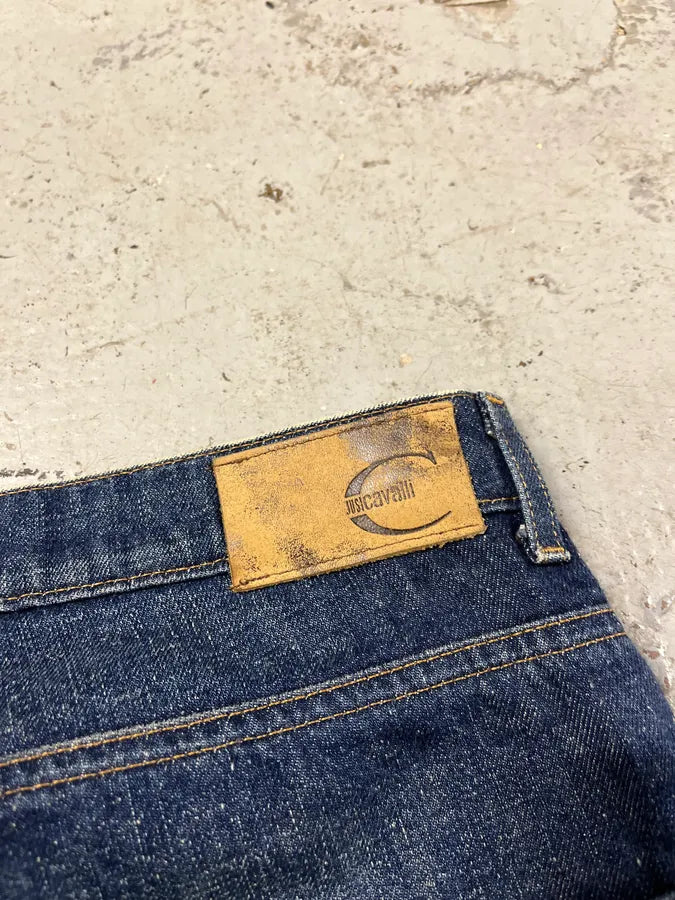 AW2004 Cavalli Flash Blue Denim Jeans BFmwswo 8