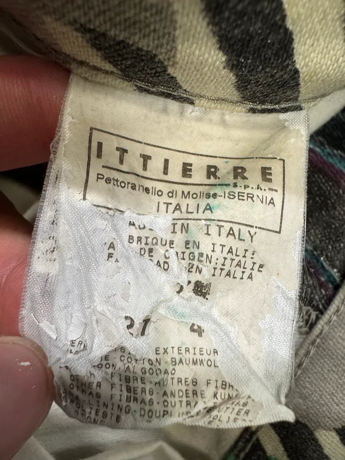 AW2004 Cavalli Grey Eagle Snake Battle Pants (XS/S) IlZWUdk 9