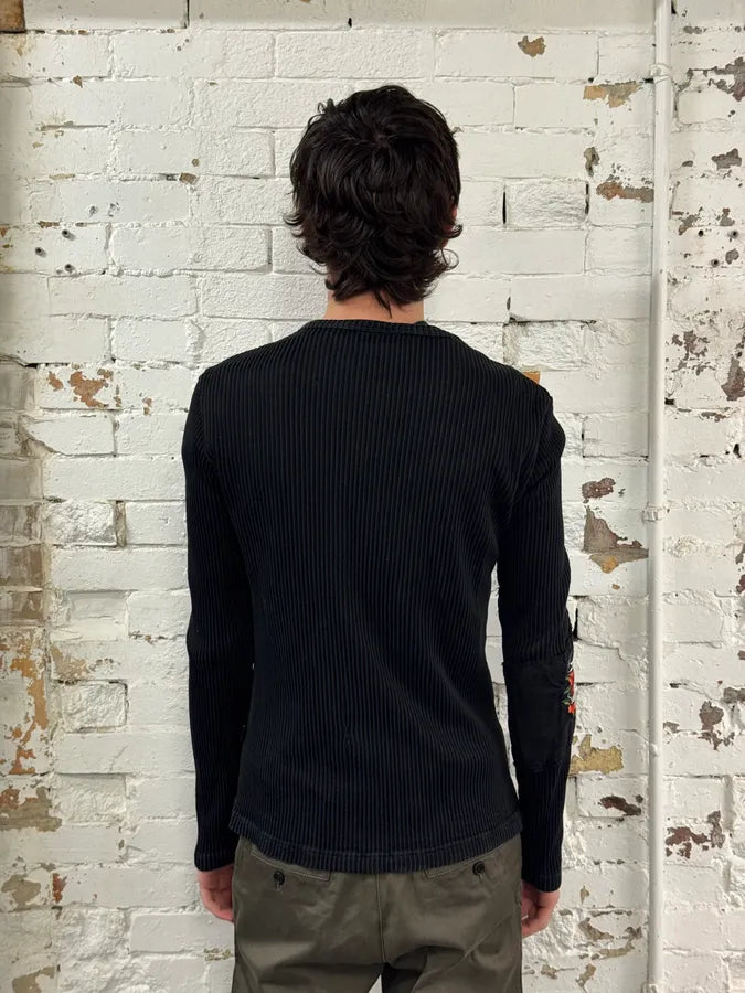 AW2004 Cavalli Knit Dagger Heart Sweater HRxrkIo 3