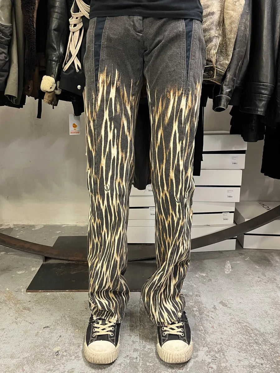 AW2004 Cavalli Leopard Gradient Pants TqWKJTH 1