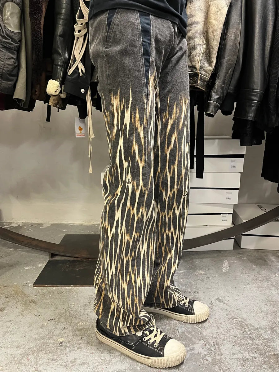 AW2004 Cavalli Leopard Gradient Pants TqWKJTH 2