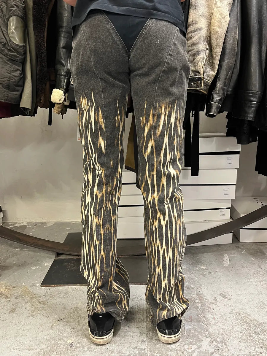 AW2004 Cavalli Leopard Gradient Pants TqWKJTH 3