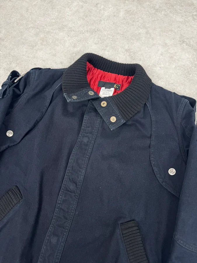 AW2004 Cavalli Navy Astro Bomber Jacket NSccloP 4