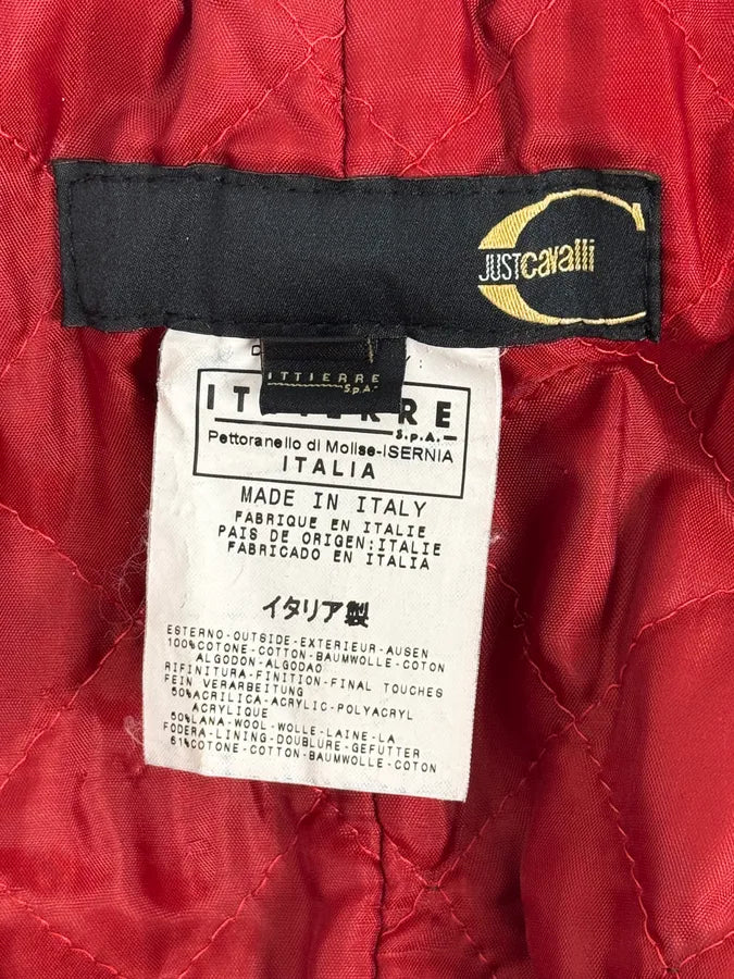 AW2004 Cavalli Navy Astro Bomber Jacket NSccloP 10