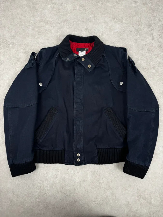 AW2004 Cavalli Navy Astro Bomber Jacket NSccloP 0
