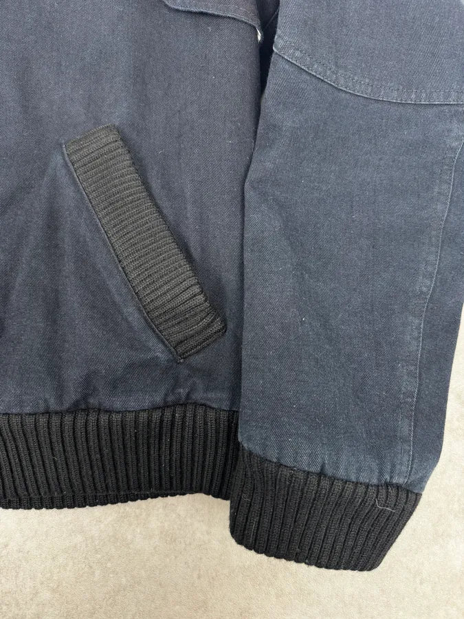 AW2004 Cavalli Navy Astro Bomber Jacket NSccloP 8