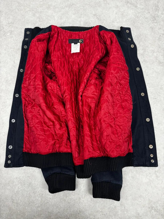 AW2004 Cavalli Navy Astro Bomber Jacket NSccloP 7