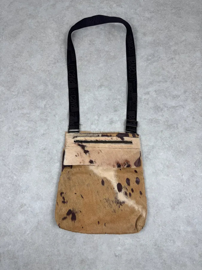 AW2004 Cavalli Pony Hair Leather Shoulder Bag rNsBZsz 0