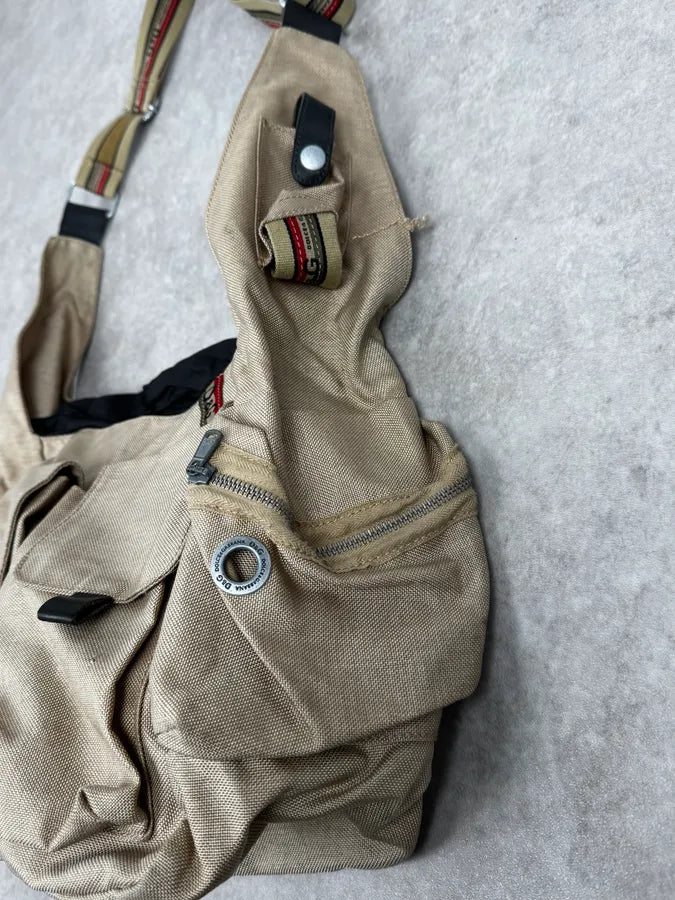 AW2004 Dolce & Gabbana Beige Cargo Shoulder Bag omkJcds 4