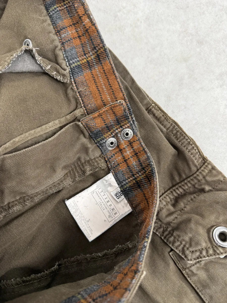 AW2004 Dolce & Gabbana Brown Cozy Utility Cargo Pants WqoFAPN 8