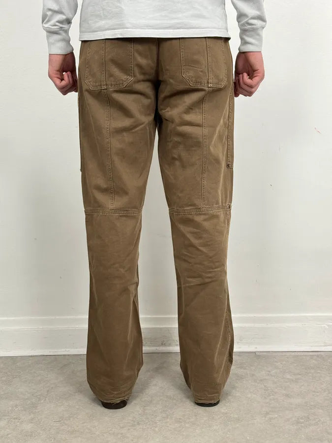 AW2004 Dolce & Gabbana Brown Utility Straight Cozy Pants xQAVIFd 3
