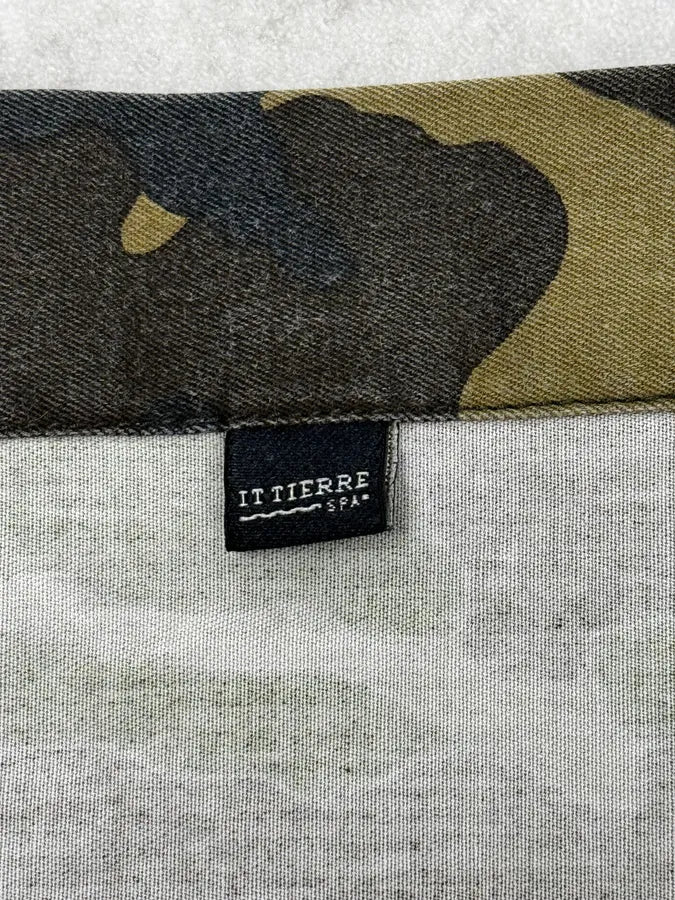 AW2004 Dolce & Gabbana Camo Khaki Cargo Shirt rNPXHpg 11