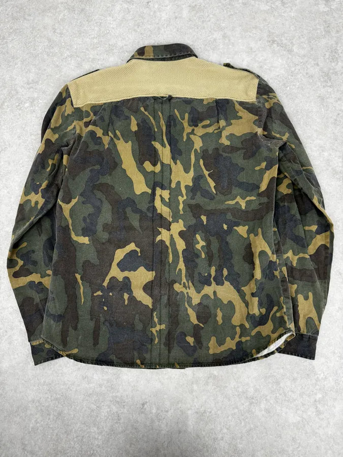 AW2004 Dolce & Gabbana Camo Khaki Cargo Shirt rNPXHpg 3
