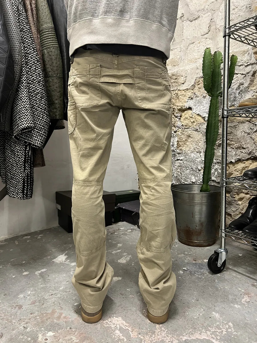 AW2004 Dolce & Gabbana Cargo Beige Pants (S) 2