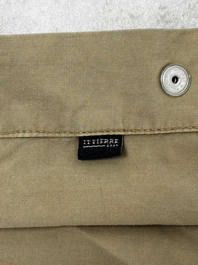 AW2004 Dolce & Gabbana Cargo Bondage Parachute Beige Shirt nambAce 11