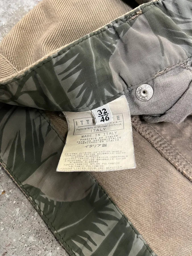 AW2004 Dolce & Gabbana Cargo Zip Brut Grey Pants (M/L) jEzElMQ 12