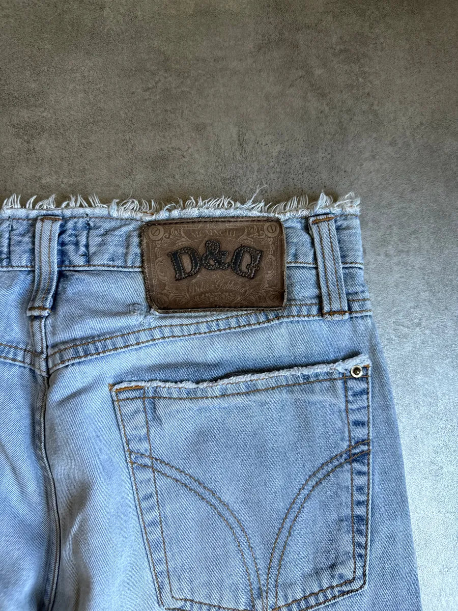 AW2004 Dolce & Gabbana Cosmopolite Flag Jeans OdgbNPn 5