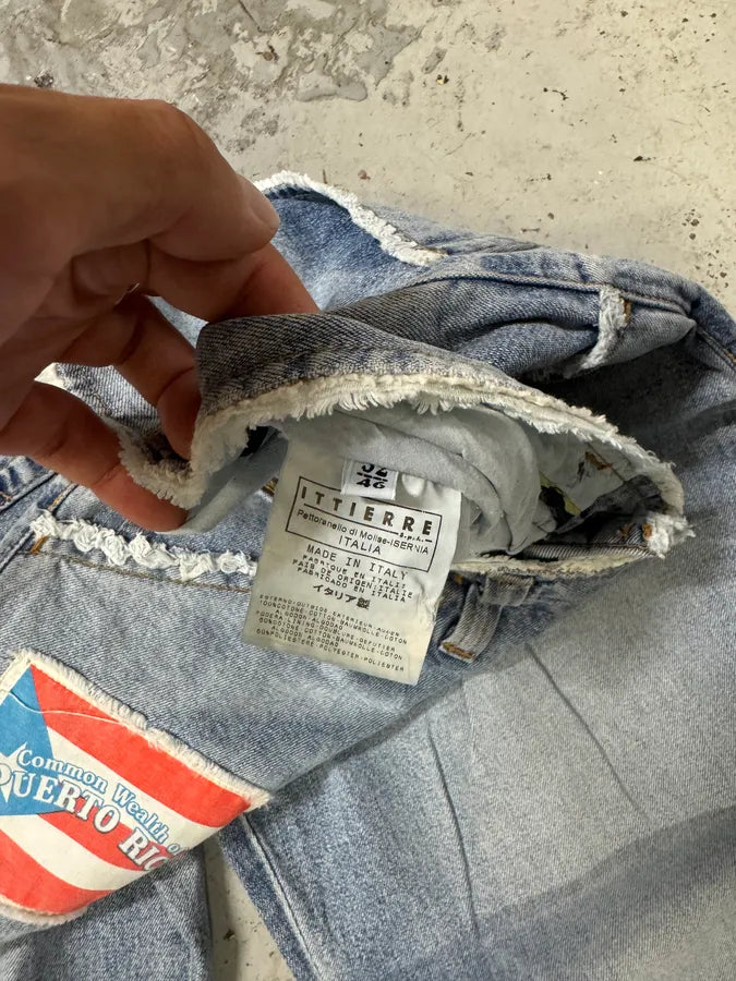 AW2004 Dolce & Gabbana Cosmopolite Flags Jeans DtuMTFX 7