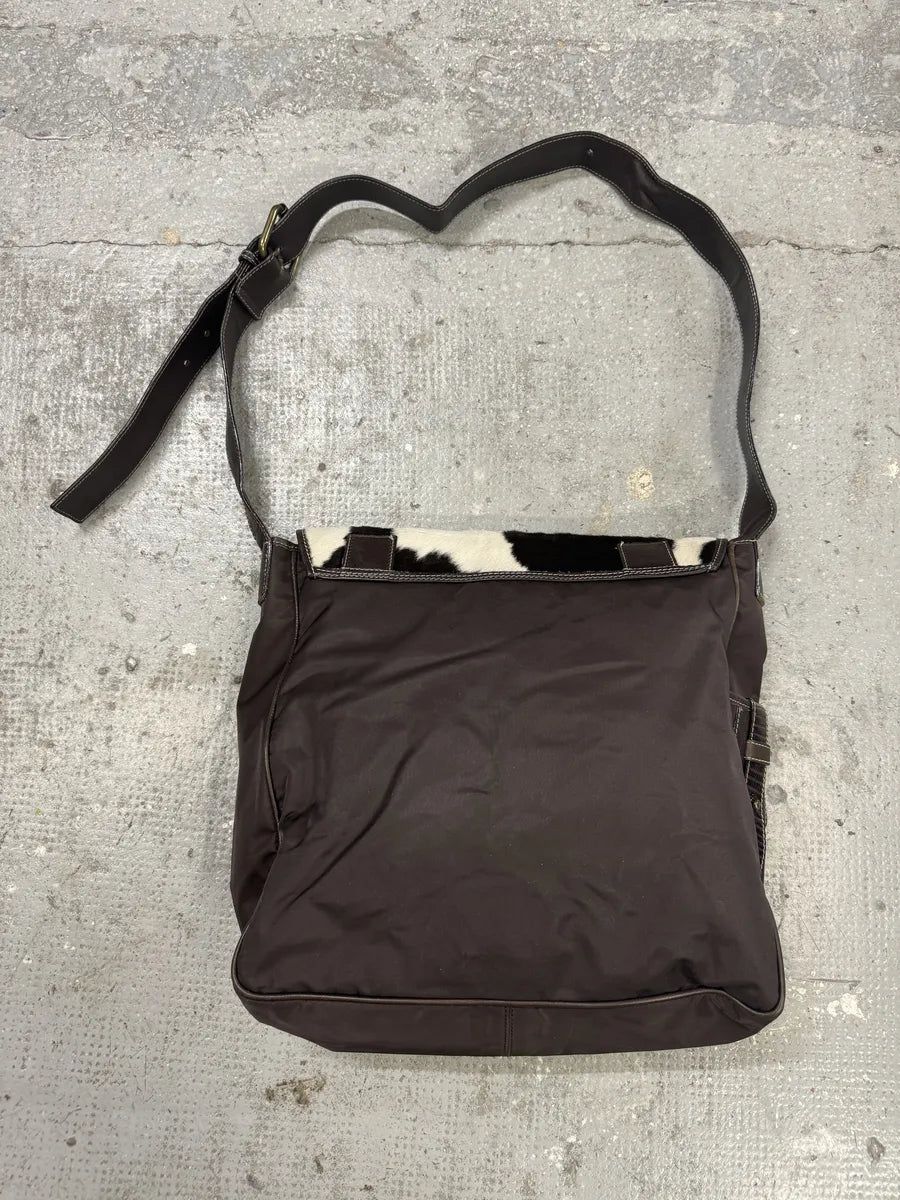 AW2004 Dolce & Gabbana Cowhide Pony Hair Leather Bag (OS) NrhNHxJ 4