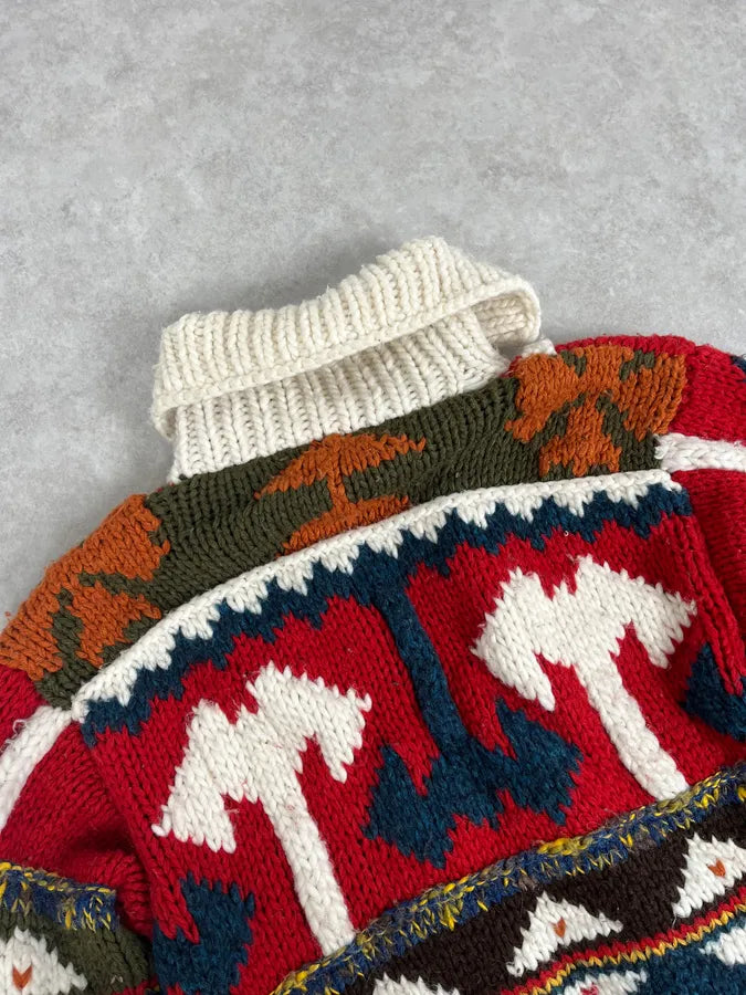 AW2004 Dolce & Gabbana Cozy Knit Buttoned Sweater CflAnUp 5