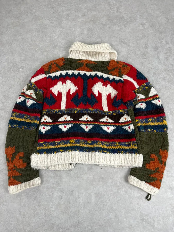 AW2004 Dolce & Gabbana Cozy Knit Buttoned Sweater CflAnUp 6