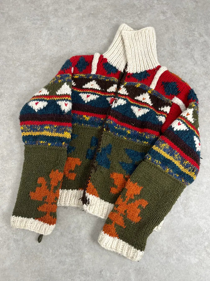 AW2004 Dolce & Gabbana Cozy Knit Buttoned Sweater CflAnUp 3