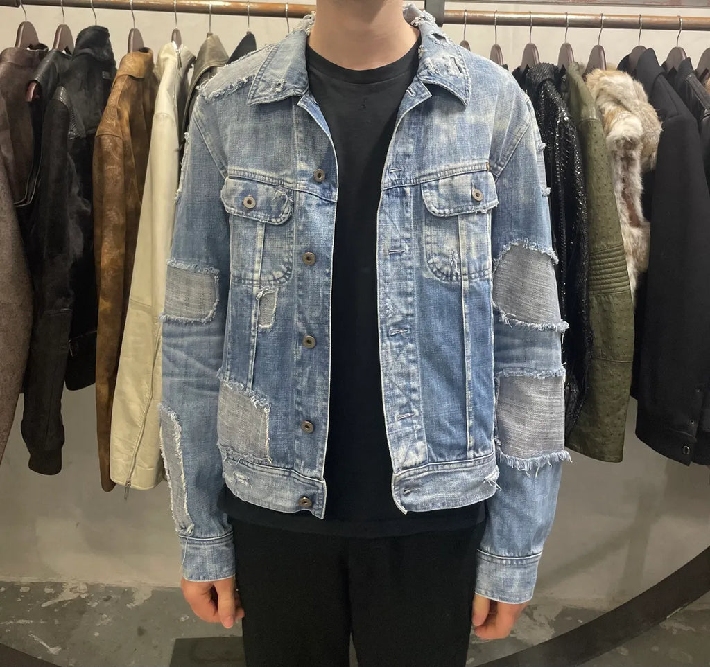 Dolce & Gabbana Destroyed Denim Jacket KlFSFPM 1