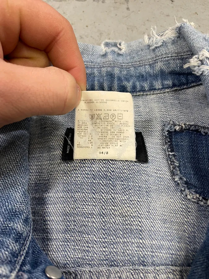 Dolce & Gabbana Destroyed Denim Jacket (L) 12