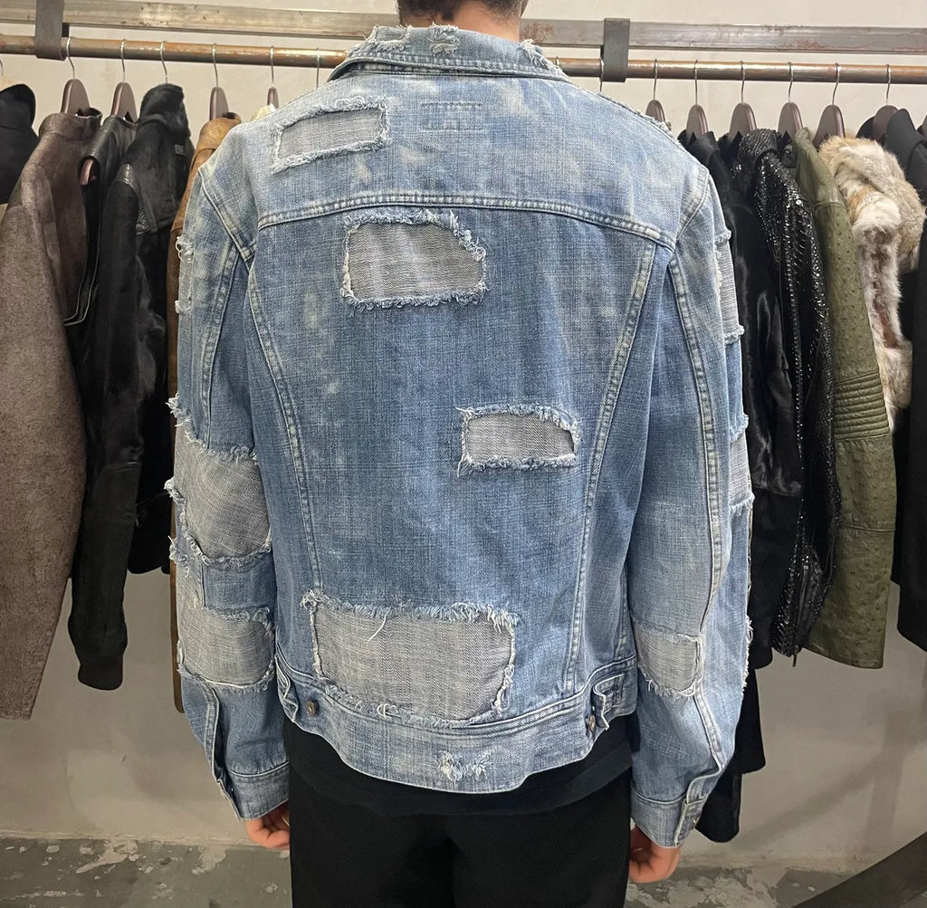 Dolce & Gabbana Destroyed Denim Jacket KlFSFPM 2