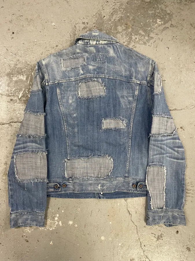 Dolce & Gabbana Destroyed Denim Jacket KlFSFPM 6