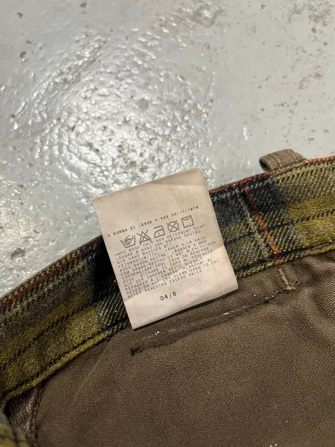AW2004 Dolce & Gabbana Double Pocket Military Brown Pants VJUQCsv 10