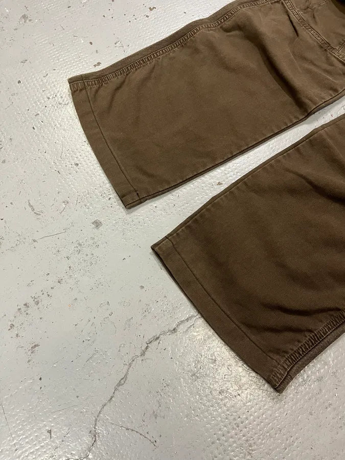AW2004 Dolce & Gabbana Double Pocket Military Brown Pants VJUQCsv 6
