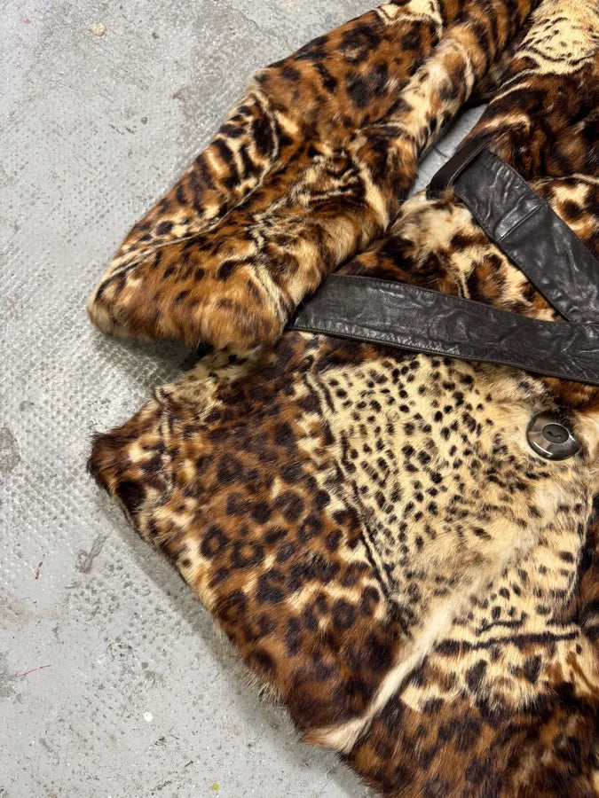 AW2004 Dolce & Gabbana Fur Royal Long Jacket cdUgjmG 4