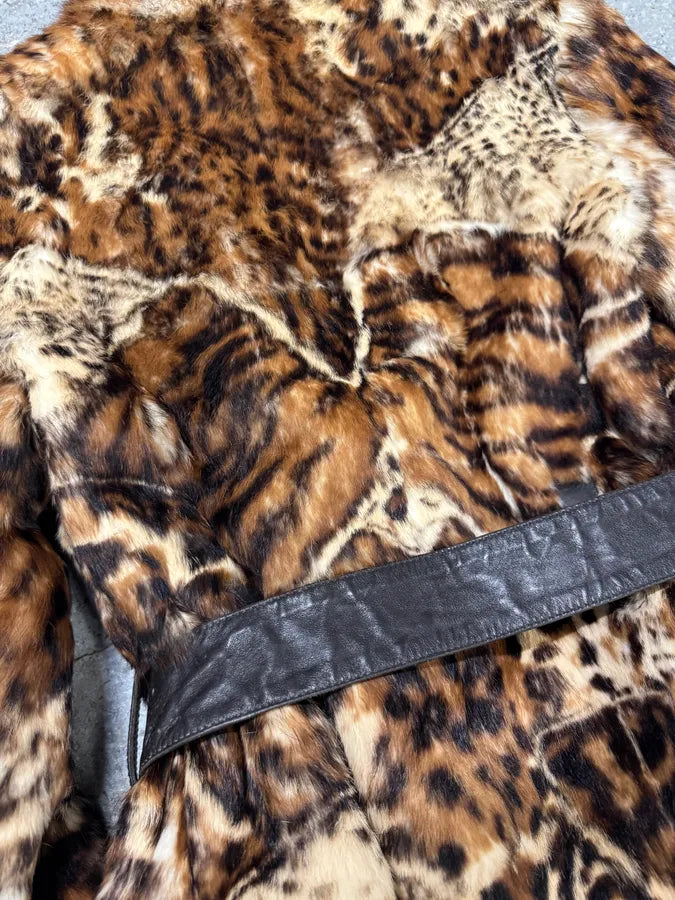 AW2004 Dolce & Gabbana Fur Royal Long Jacket cdUgjmG 4