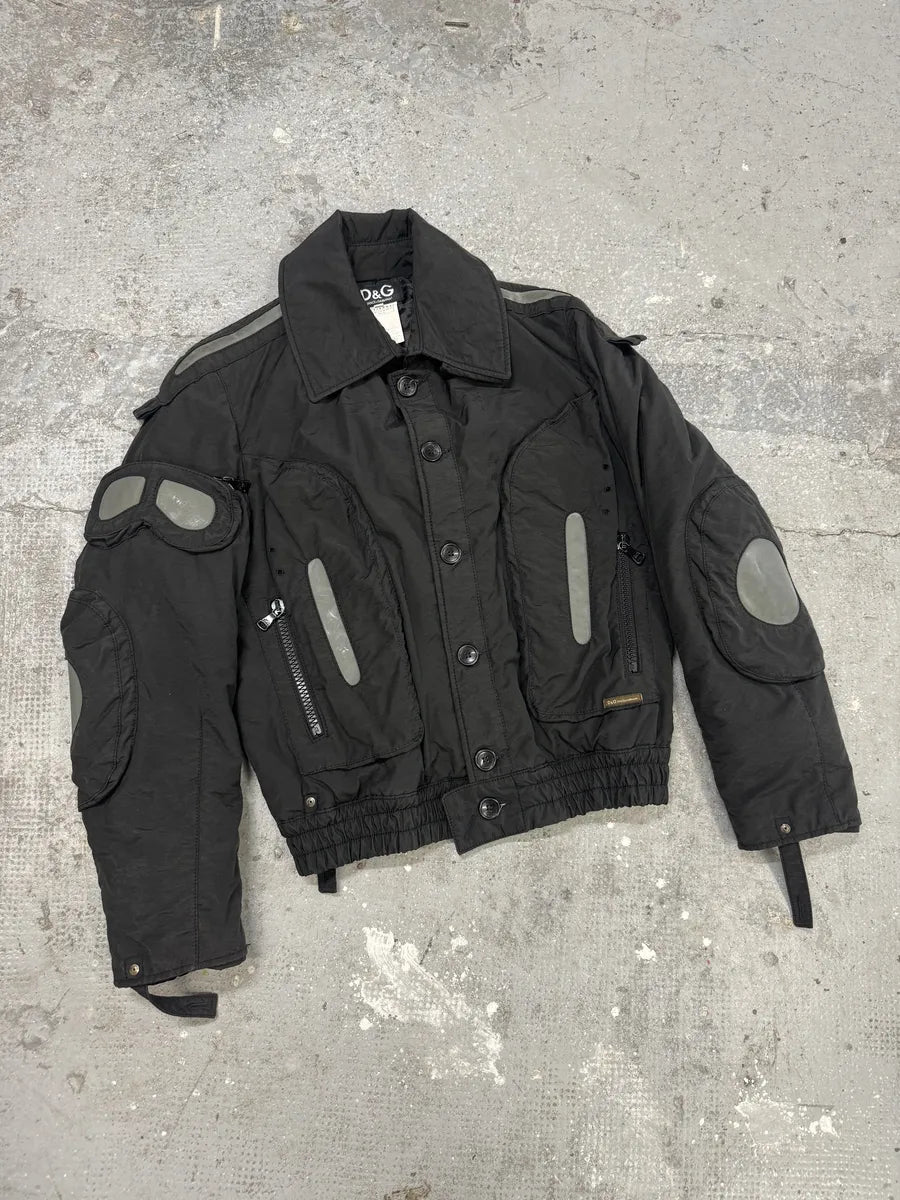 AW2004 Dolce & Gabbana Google Aviator Bomber Jacket (M) 12