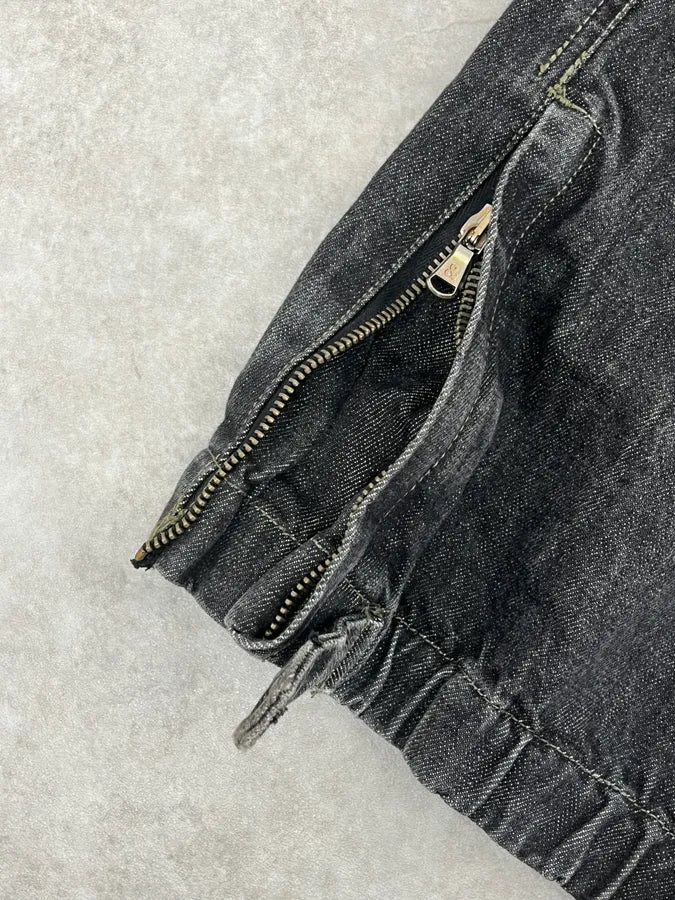 AW2004 Dolce & Gabbana Grey Cargo Denim Jeans OhaTJhN 10